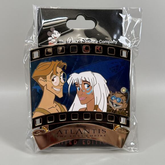 Disney Other - D23 Expo 2026 DEC Atlantis Reel of Magic Film Strip Pin Milo LE 500 Disney